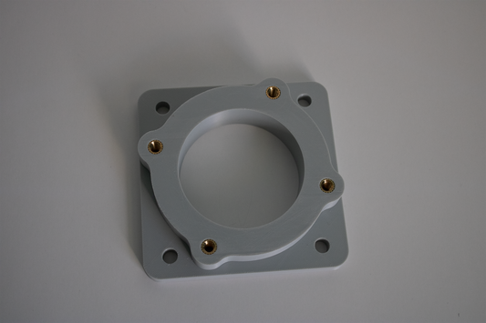 E46 E36 Throttle Adapter - 86.6mm x 89mm Pattern (NP Boosted, JackSpania, Alibaba intake manifolds)